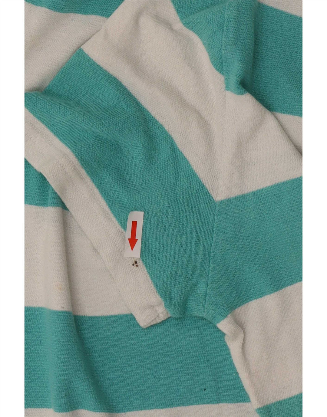 Camiseta Jack Wills Hombre Top Algodón A Rayas Verde Medio