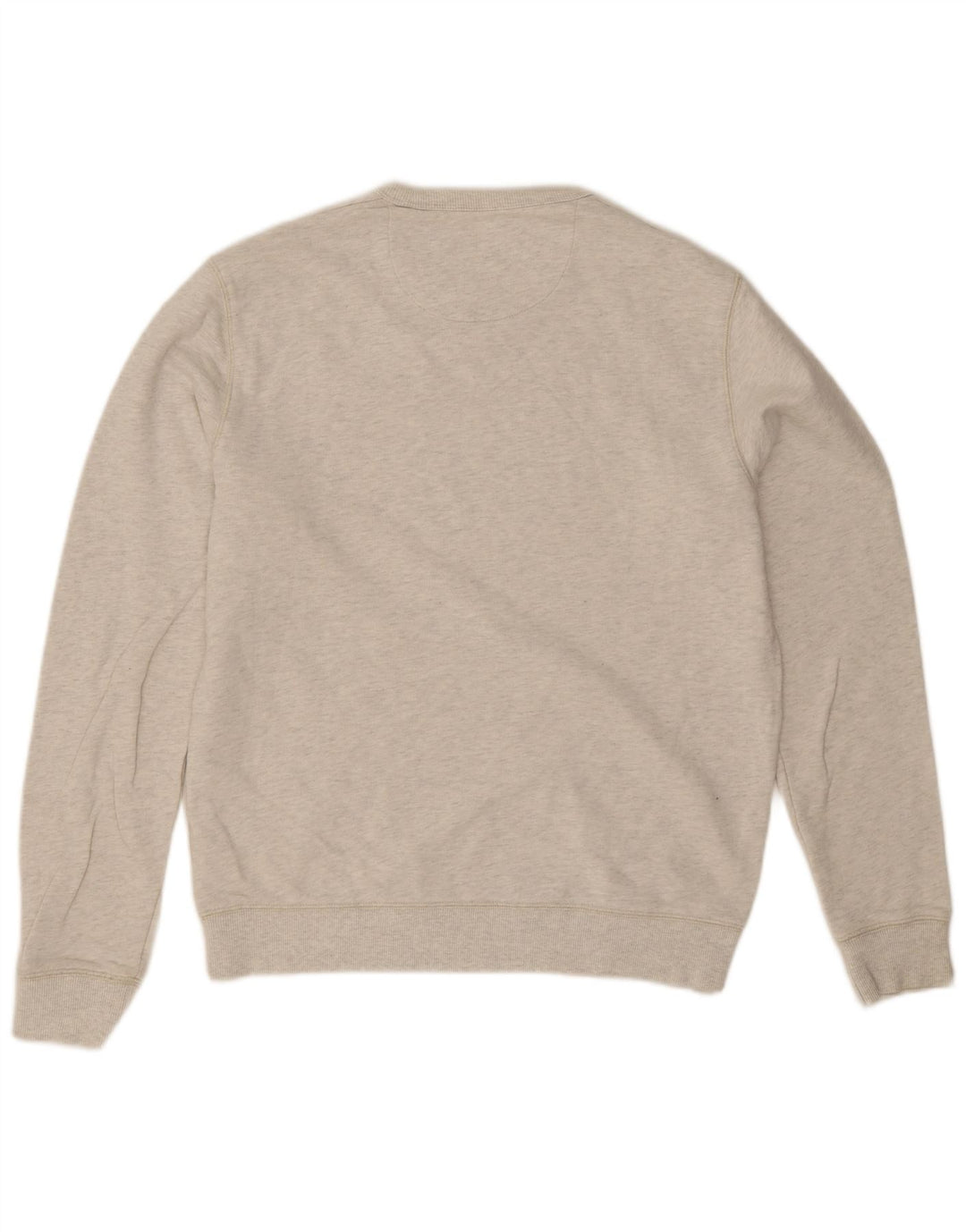 Farah Hombre Sudadera Jumper De Algodón Moteado Gris Medio