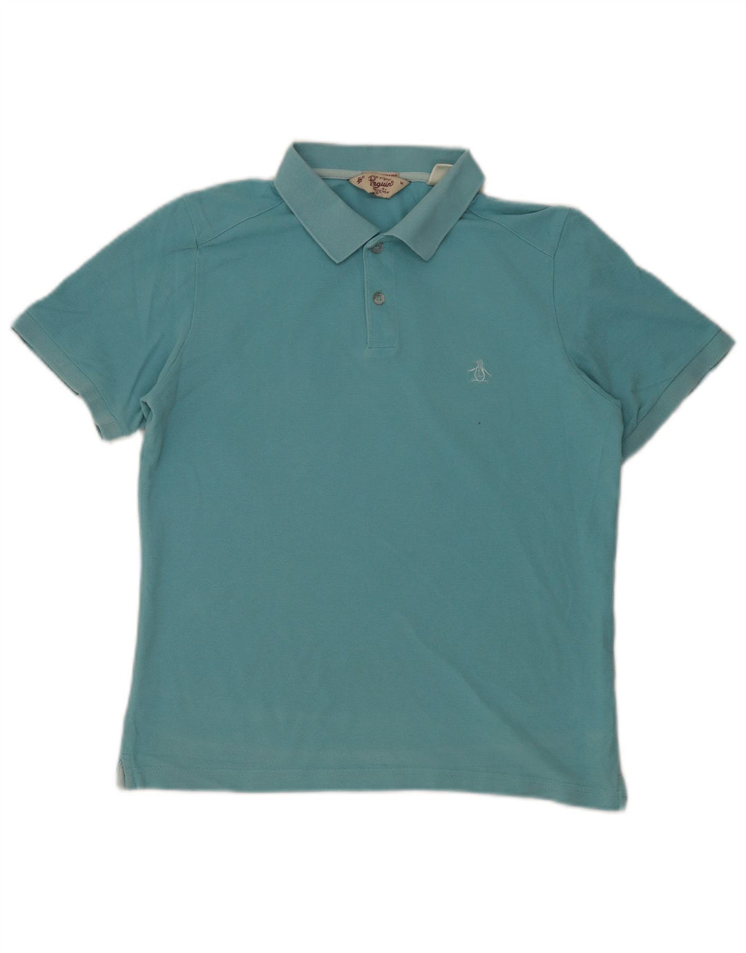PENGUIN Polo Hombre Turquesa Medio