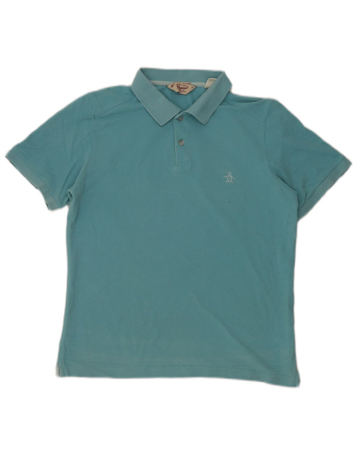 PENGUIN Polo Hombre Turquesa Medio