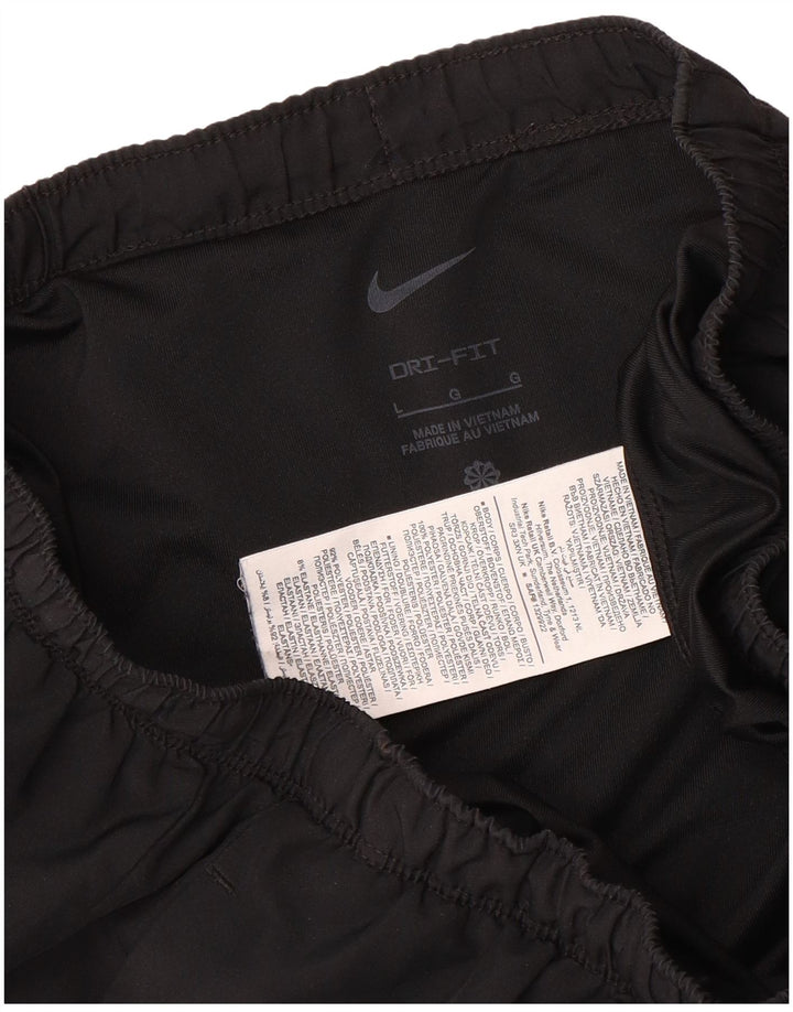 Nike Shorts Deportivos Dri Fit para Hombre Grande Negro Poliéster