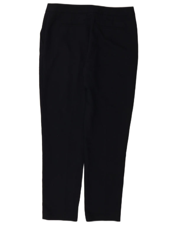 Hobbs Pantalones chinos cónicos para mujer UK 12 Medium W32 L28 Azul marino Algodón