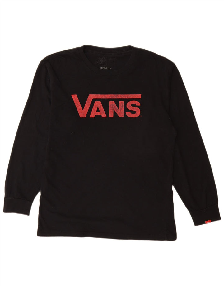Vans Hombre Graphic Top Manga Larga Algodón Negro Mediano