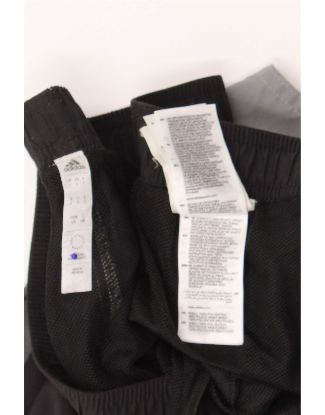 Adidas - Pantalones cortos deportivos para hombre, poliéster, color gris grande