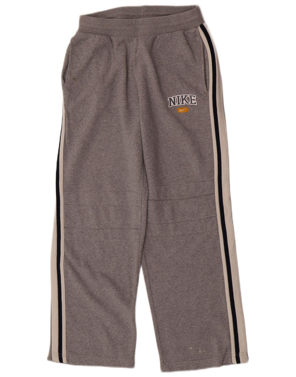 Nike Pantalones de chándal gráficos para niños 13-14 años XL Gris Colorblock Algodón