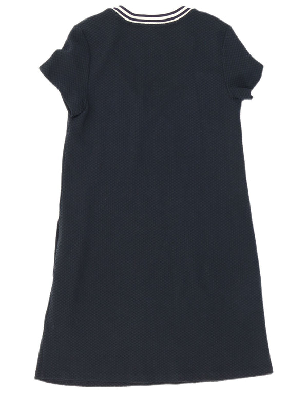 Tommy Hilfiger Vestido tipo camiseta para mujer UK 10 Small Azul marino Algodón