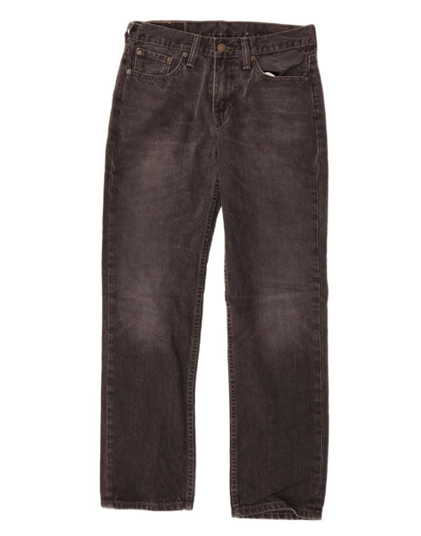 Levi's Mujer 514 Vaqueros Rectos W30 L32 Algodón Negro
