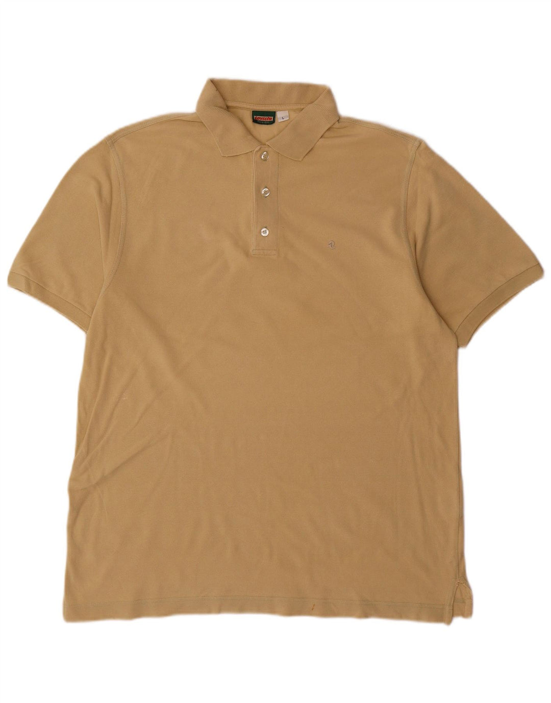 INVICTA Polo Hombre Grande Algodón Beige