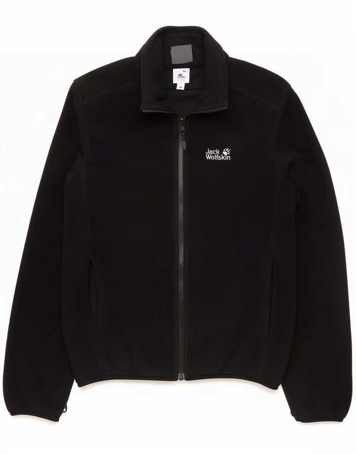 Chaqueta polar con forro para hombre Jack Wolfskin UK 38 Small Black Poliéster