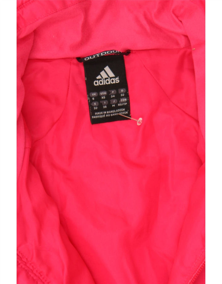 ADIDAS Womens Padded Jacket UK 6 XS  Pink Polyester Vintage Adidas and Second-Hand Adidas from Messina Hembry 