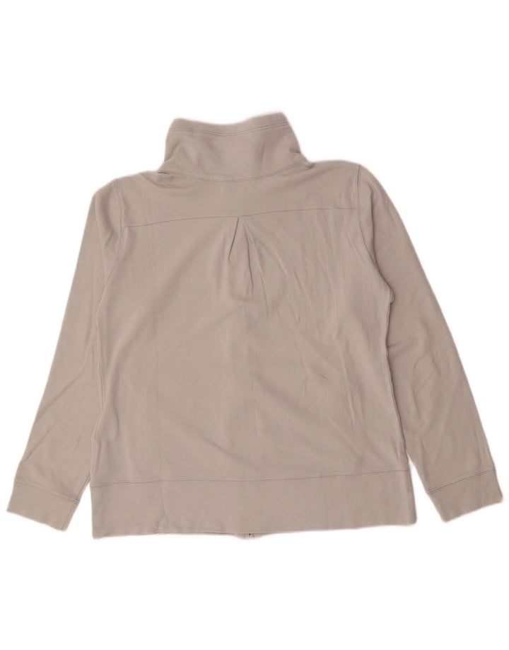 Champion - Chaqueta de chándal gráfica para mujer, talla 40, talla grande, algodón gris