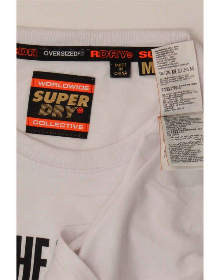 Superdry Camiseta Gráfica De Algodón Blanco Medio Para Hombre