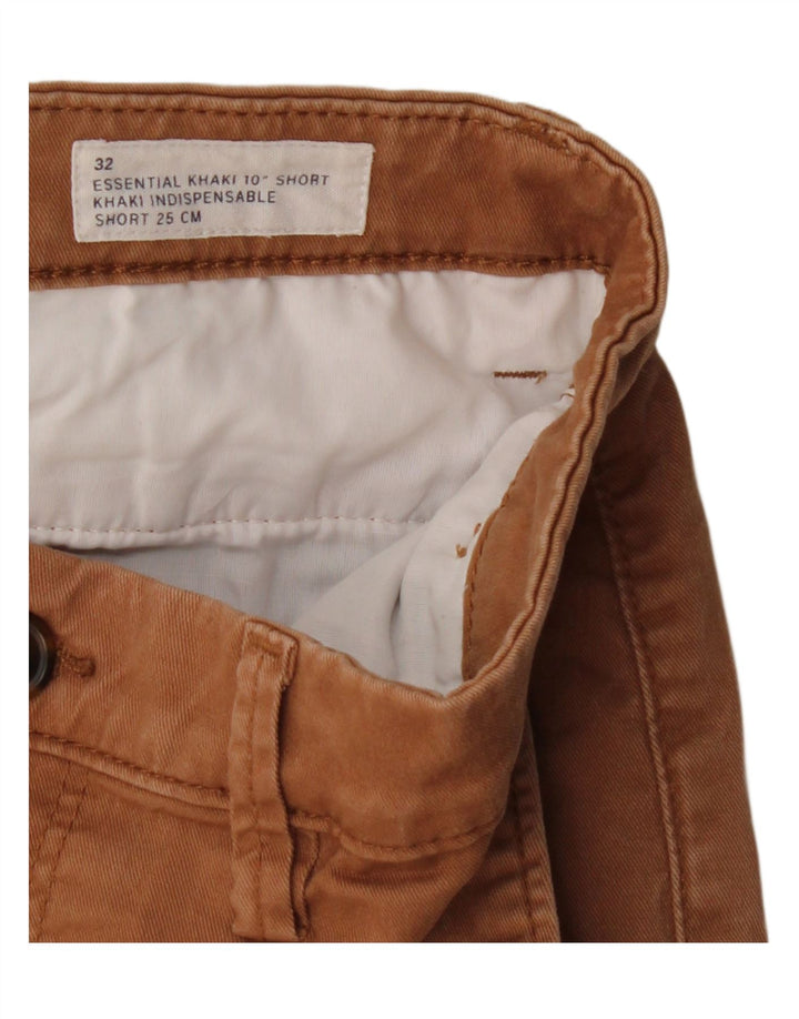 GAP Mens Chino Shorts  W32 Large  Brown Cotton Vintage Gap and Second-Hand Gap from Messina Hembry 