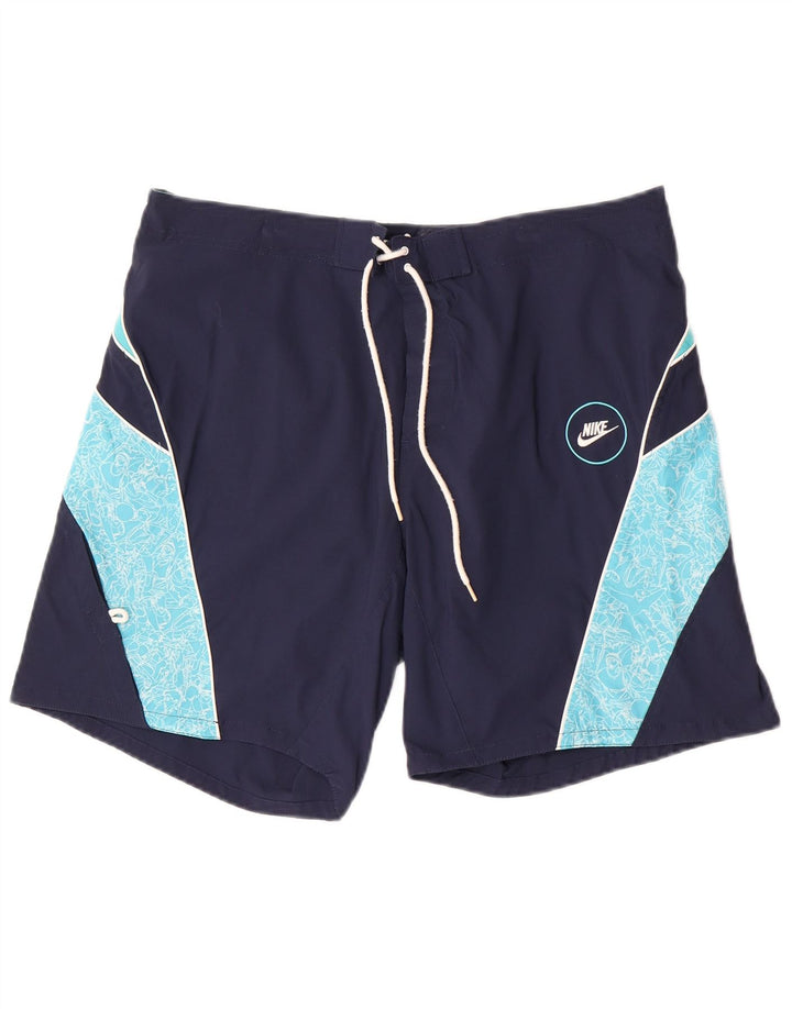 Nike - Bañador para hombre (talla grande), color azul marino