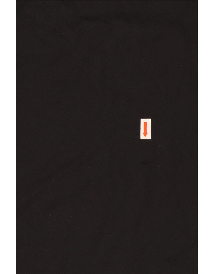Adidas Mens Climalite Top Manga Larga Grande Poliéster Negro
