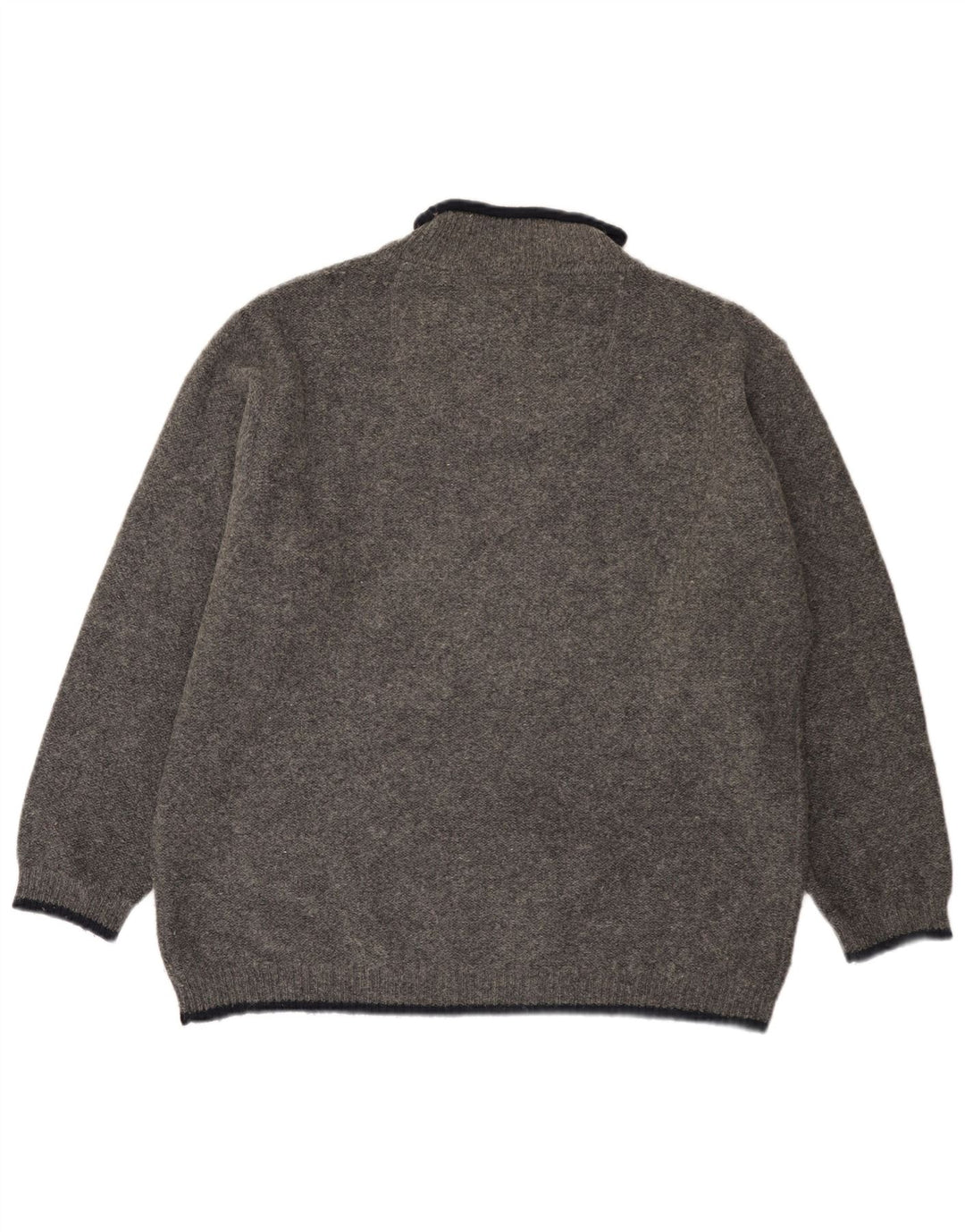Invicta Jersey con cuello de tortuga para hombre XL Lana gris