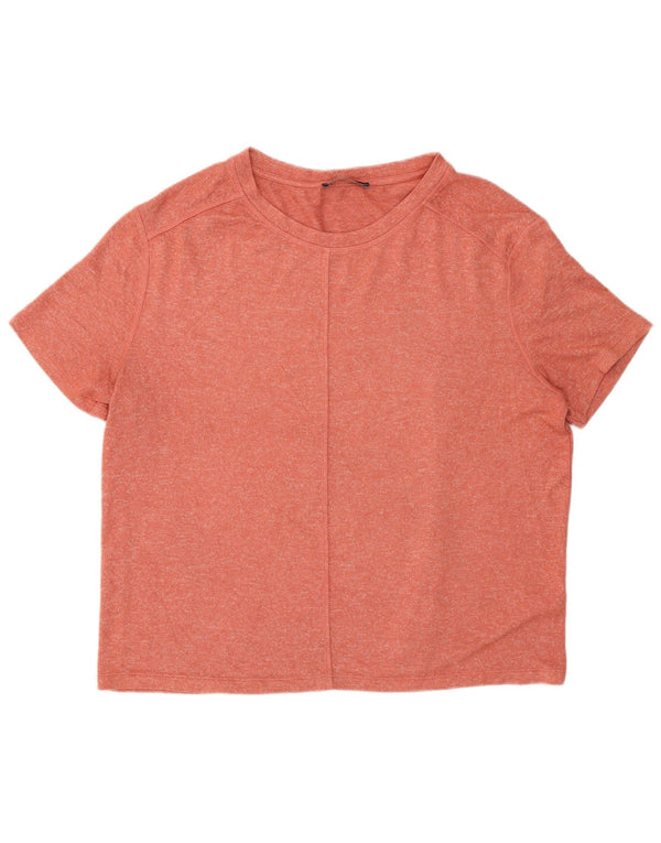 Marks & Spencer Camiseta para mujer Top UK 46 Large Viscosa naranja