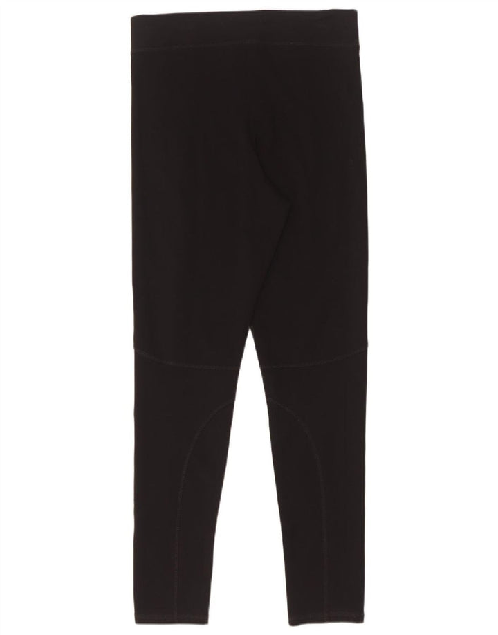 Zara Mujer Leggings UK 8 Small Poliamida Negro