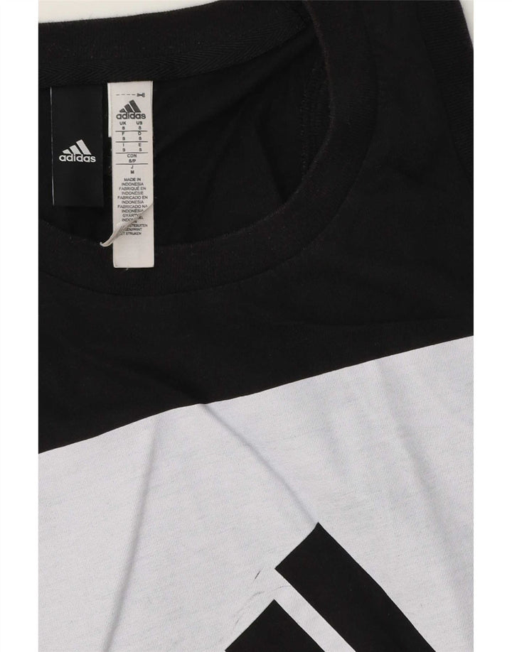 Adidas Hombre Graphic Vest Top Pequeño Algodón Negro