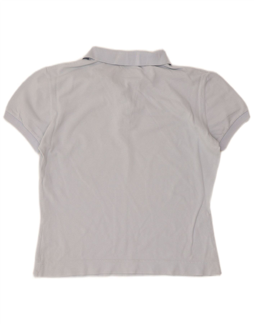 Polo corto Lacoste para mujer talla 44 algodón azul grande