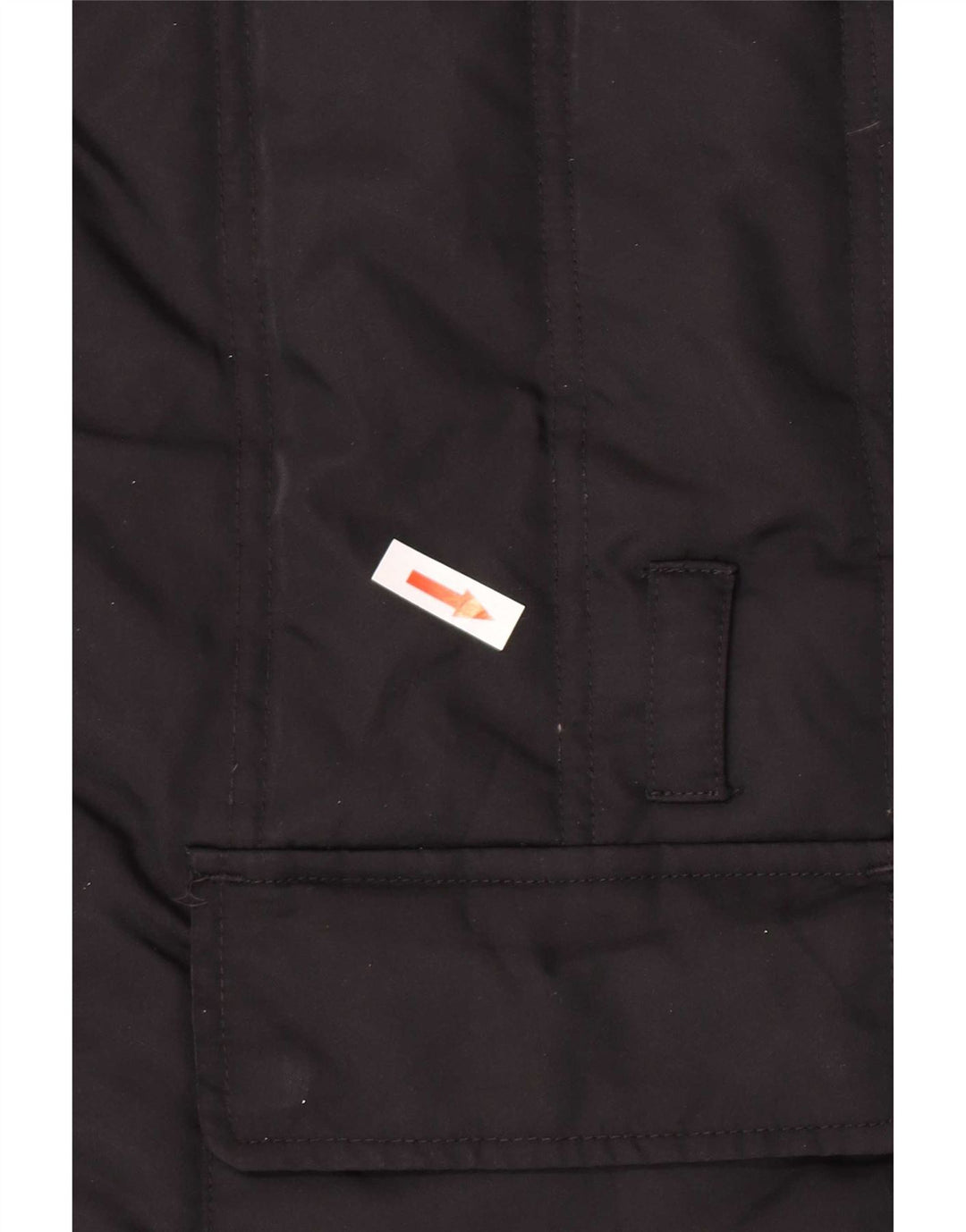 Tommy Hilfiger Chaqueta acolchada para mujer UK 46 Large Nylon negro