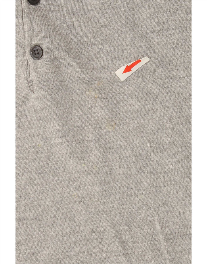 Zara Hombre Polo Gris Medio