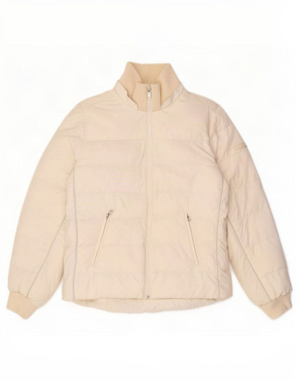 Chaqueta acolchada para mujer Champion UK 40 Small White Polyamide