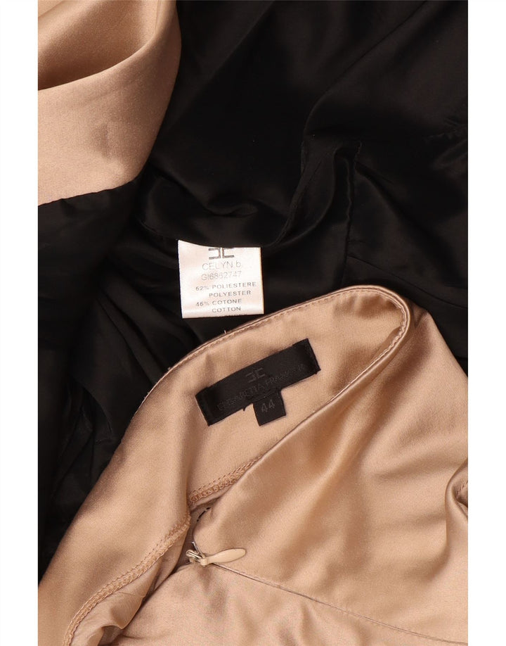 Conjunto de 2 piezas para mujer Elisabetta Franchi IT 44 Poliéster beige medio