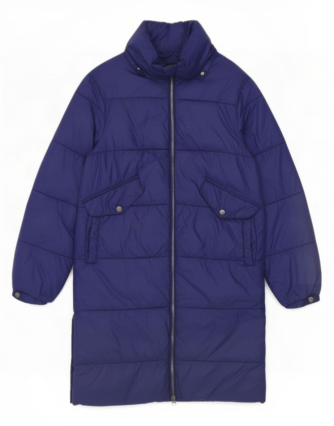 Marks & Spencer Abrigo acolchado para mujer UK 8 Small Poliamida azul marino