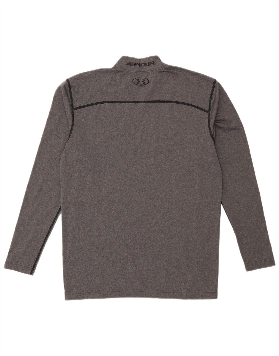 Under Armour Camiseta gráfica Cold Gear de manga larga para hombre XL Gris