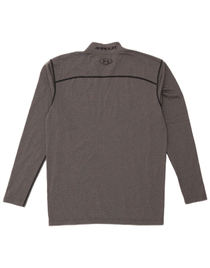 Under Armour Camiseta gráfica Cold Gear de manga larga para hombre XL Gris