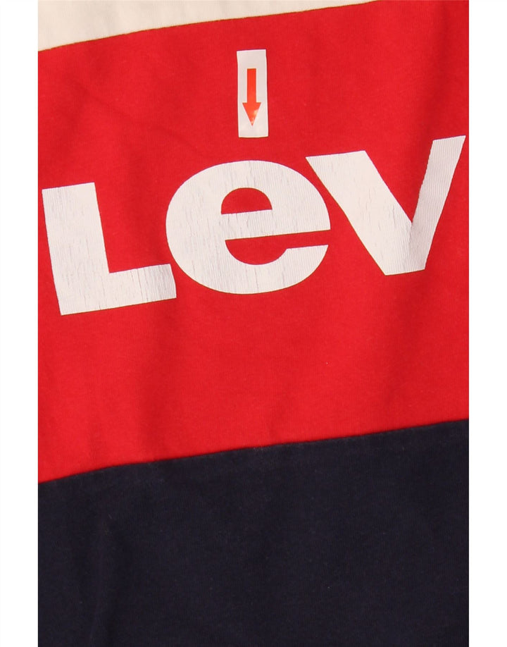 Levi's Camiseta corta con gráfico para mujer UK 10 Small Multicolor