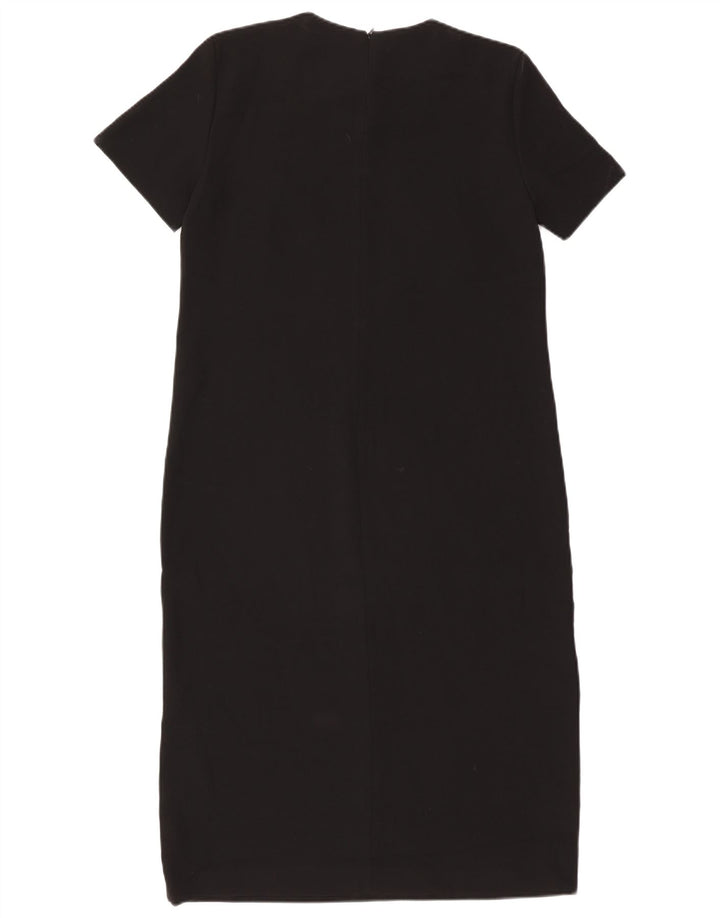 Zara Vestido tubo para mujer UK 44 Grande Poliéster negro