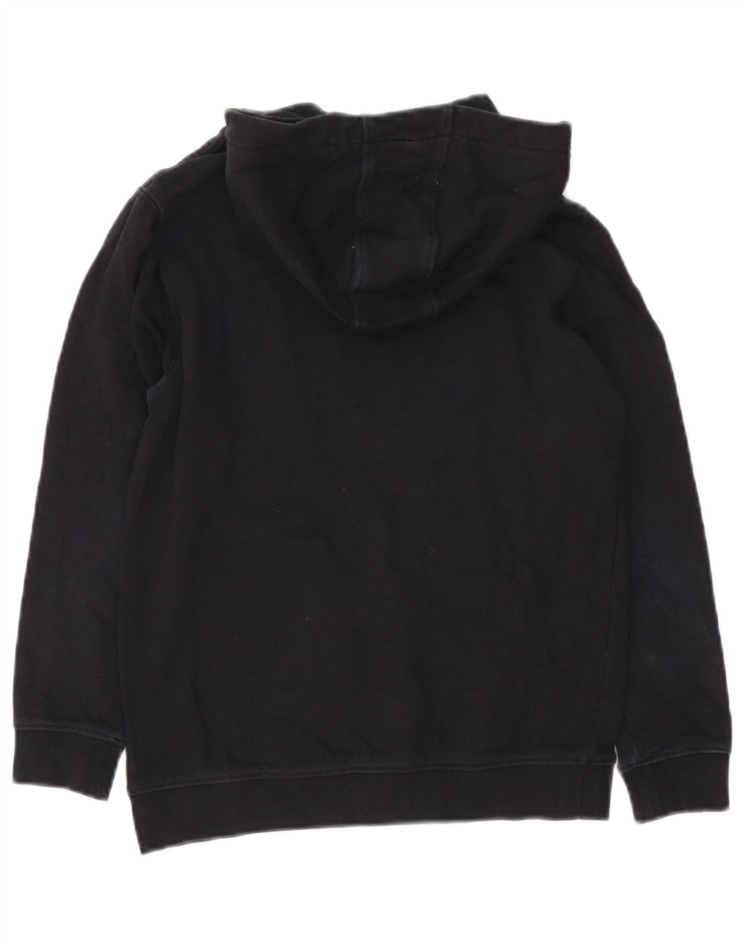 Vans - Sudadera con capucha para niño, diseño gráfico, 8-9 años, talla pequeña, negro