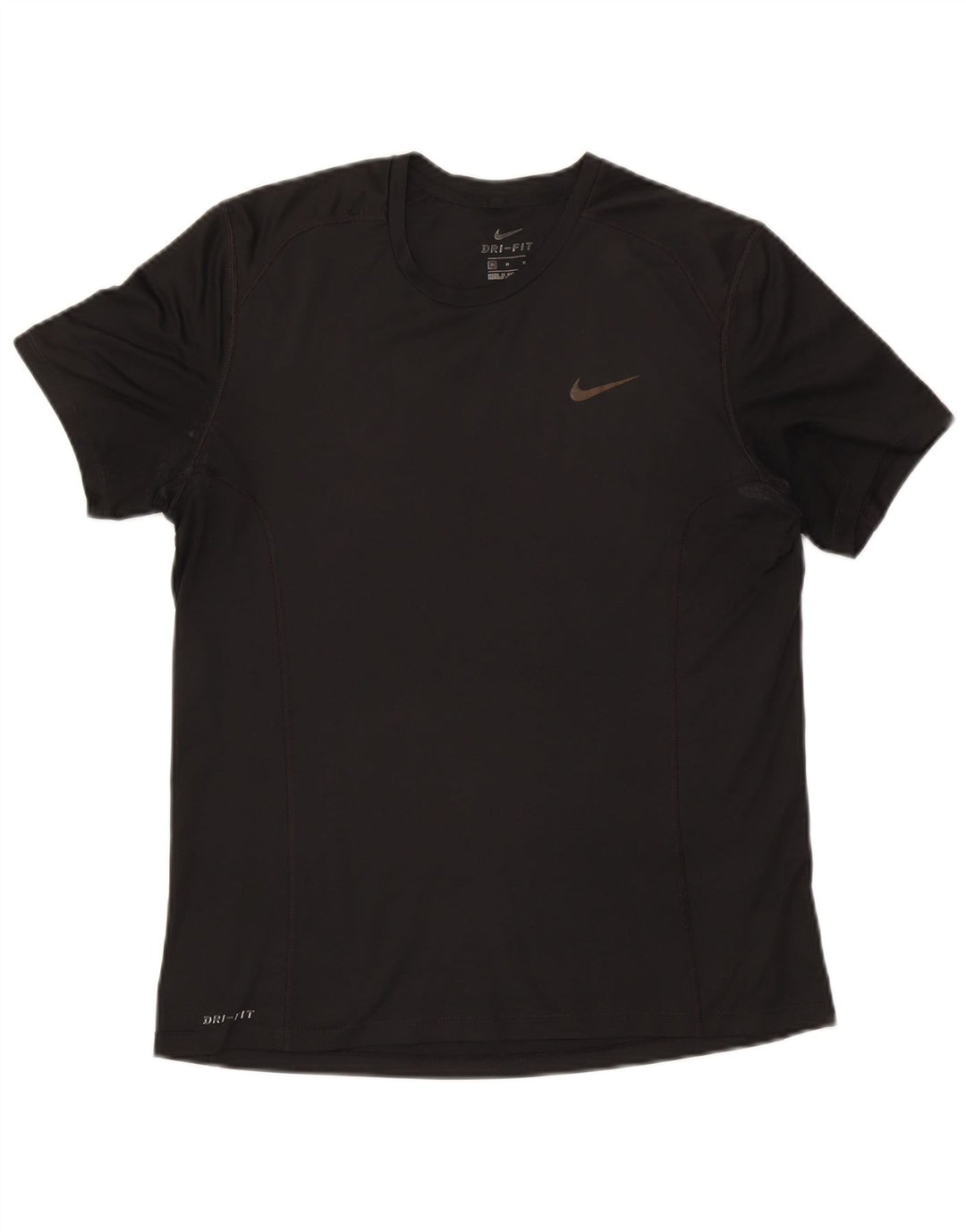 Camiseta Nike Dri Fit para hombre, talla mediana, negra