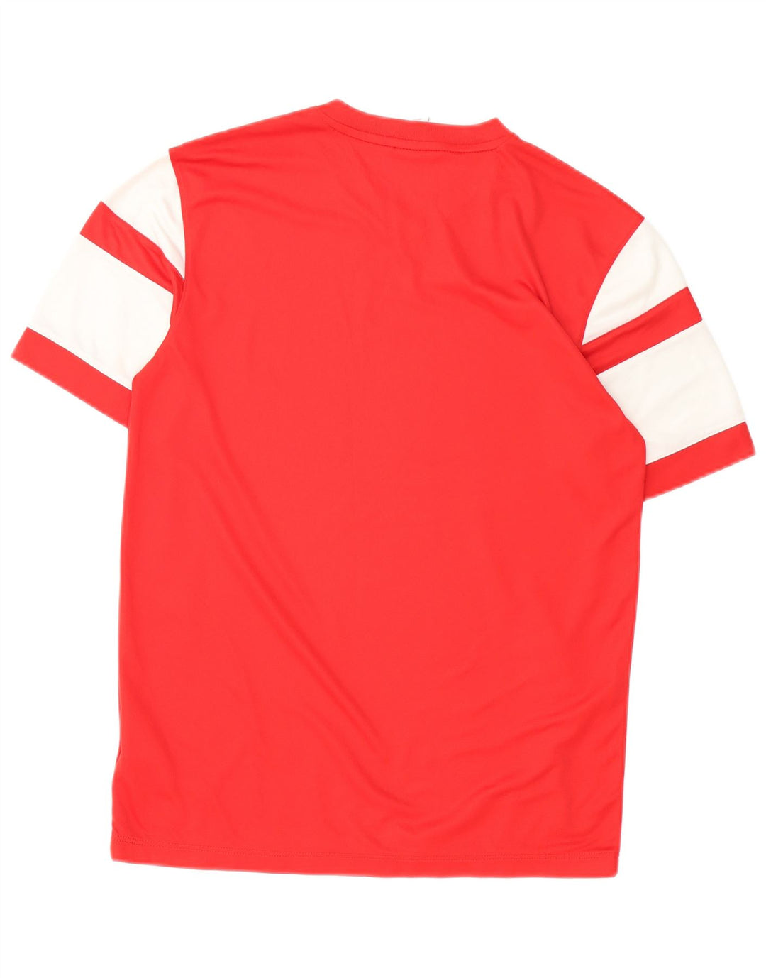 Camiseta Nike Dri Fit para hombre Top medio rojo color block Poliéster