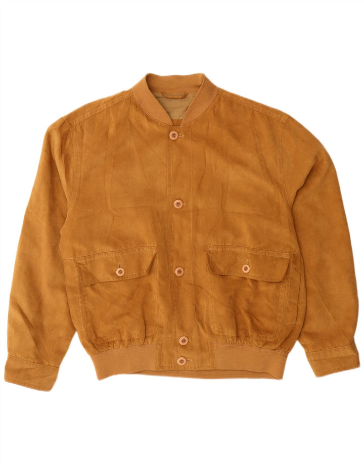Chaqueta bomber para hombre Porto Di Panama IT 54 2XL Poliéster beige