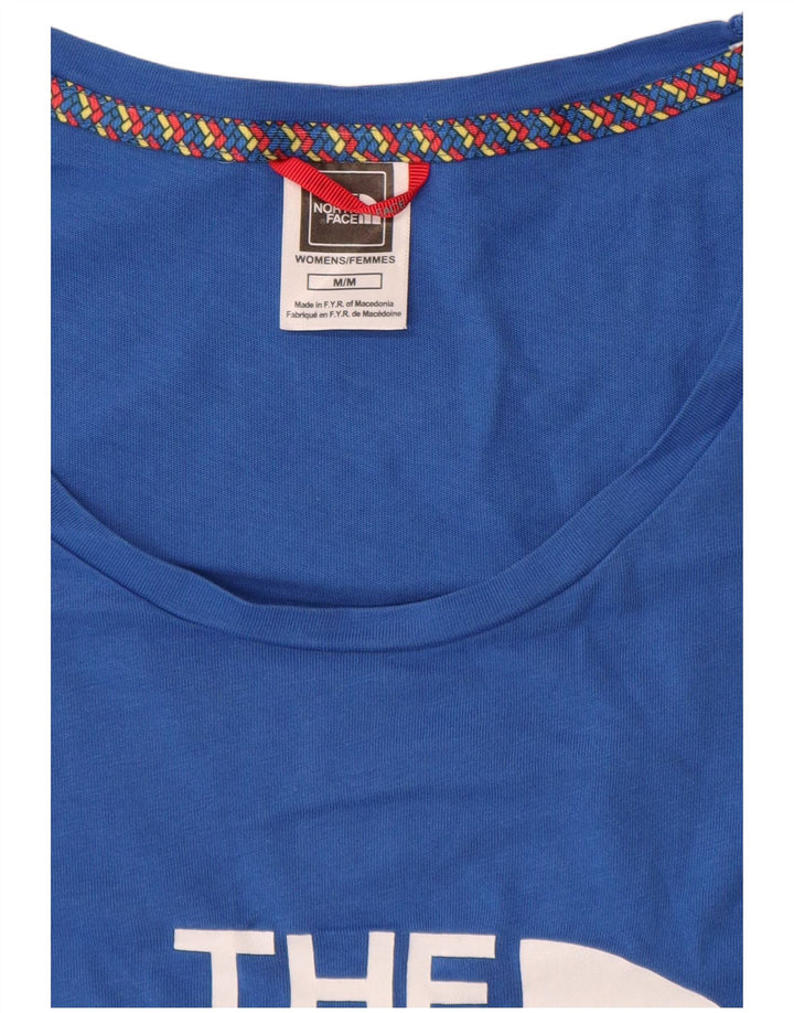 The North Face Camiseta gráfica para mujer Top UK 44 Azul medio