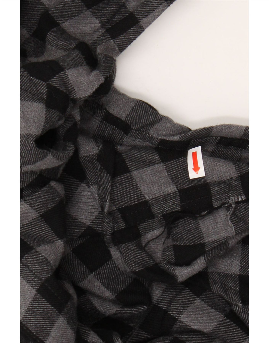 IZOD Camisa de franela para hombre 2XL Cuadros grises