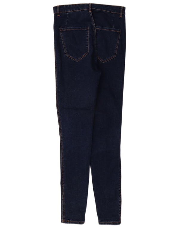 Zara Vaqueros pitillo Trafaluc para mujer EU 38 Small W28 L30 Azul marino