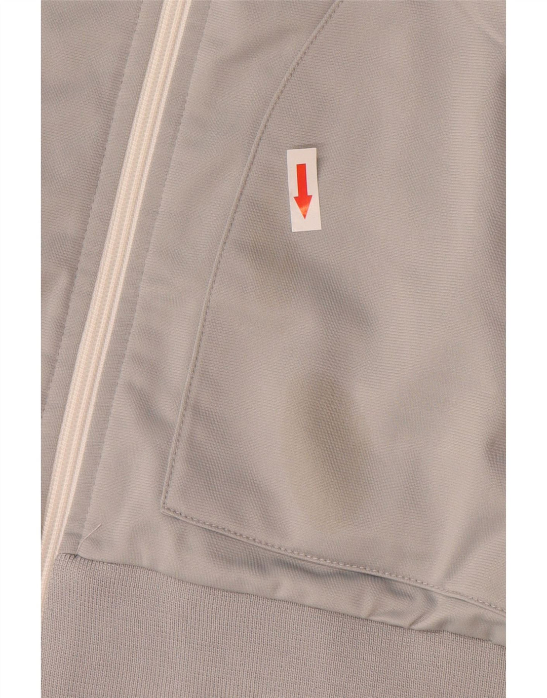 Asics Hombre Chándal Top Chaqueta 2XL Gris Colorblock Poliéster