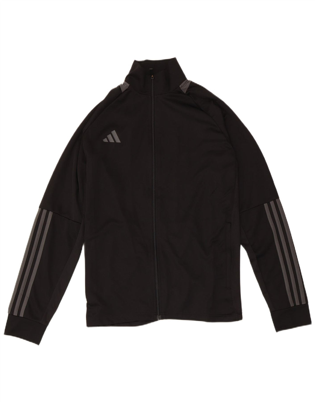 ADIDAS Chaqueta superior de chándal para hombre Poliéster negro grande
