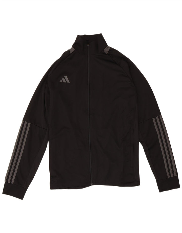 ADIDAS Chaqueta superior de chándal para hombre Poliéster negro grande