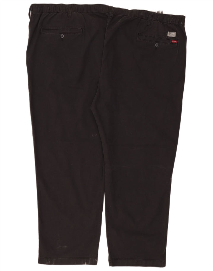 LEVI'S Pantalones chinos rectos para hombre 4XL W52 L29 Negro