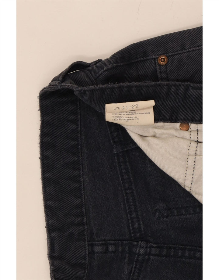 LEE Womens Tapered Jeans W31 L29 Navy Blue Cotton Vintage Lee and Second-Hand Lee from Messina Hembry 