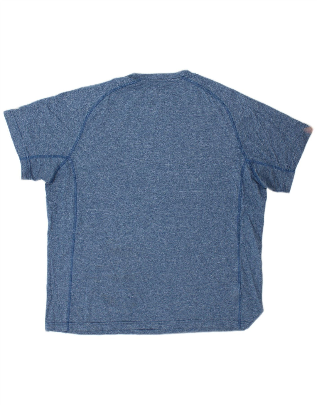 EDDIE BAUER Camiseta para hombre Top Large Azul Moteado Poliéster