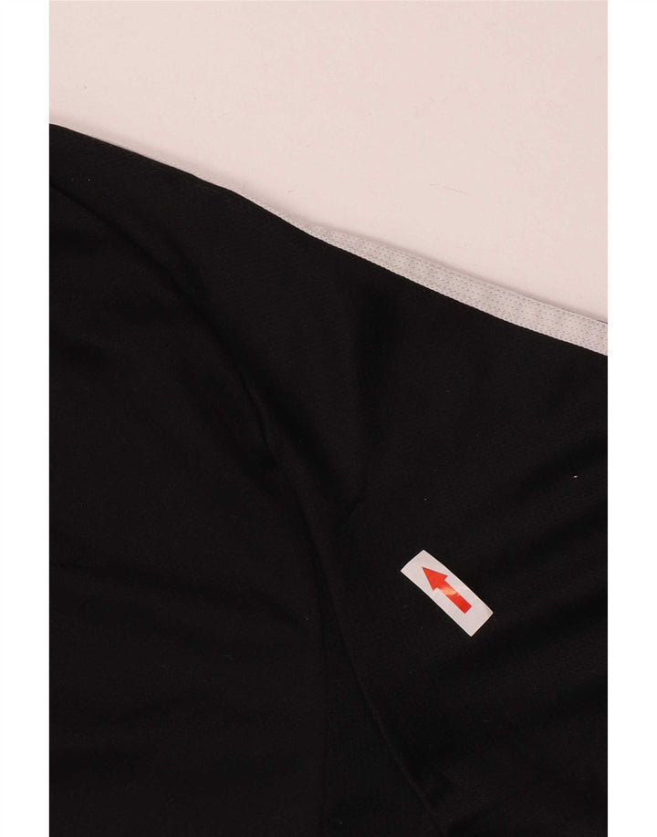 Adidas Mens Climacool Camiseta Top Pequeño Negro Poliéster