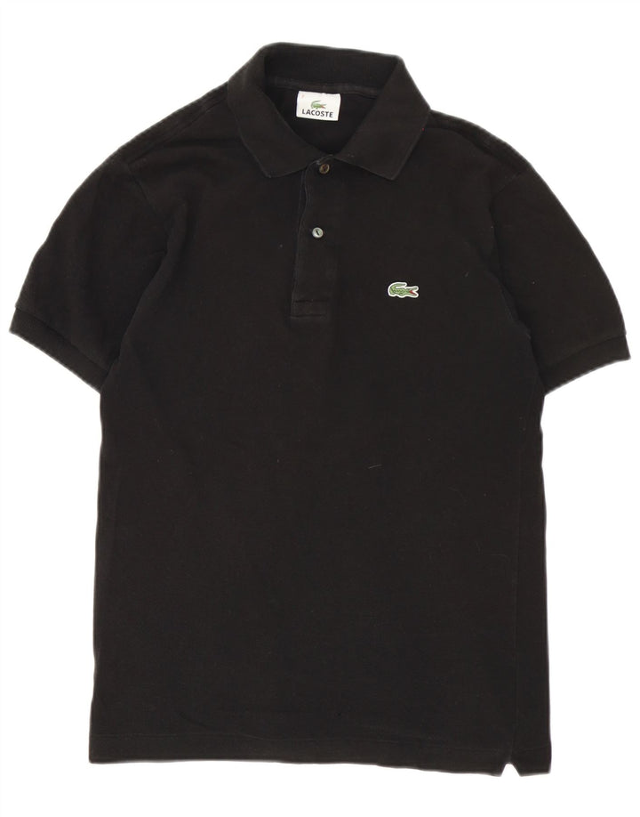 Polo Lacoste Hombre Talla 2 XS Algodón Negro