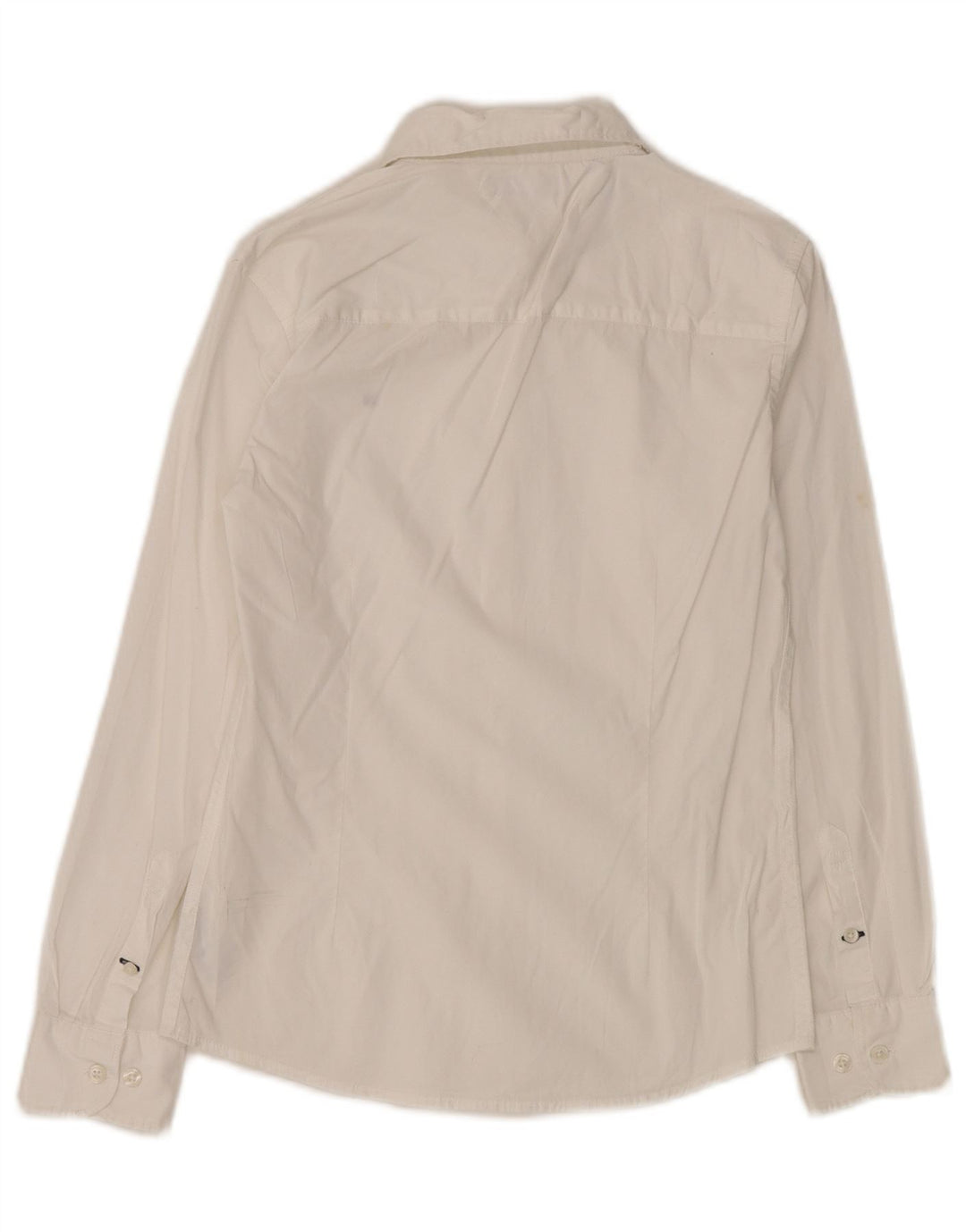 Tommy Hilfiger Camisa Niño 11-12 Años Blanco Algodón