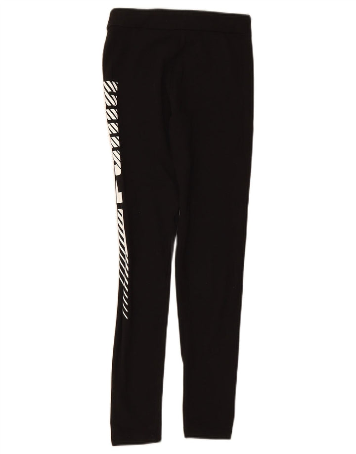 PUMA Leggings gráficos para niña 11-12 años Negro